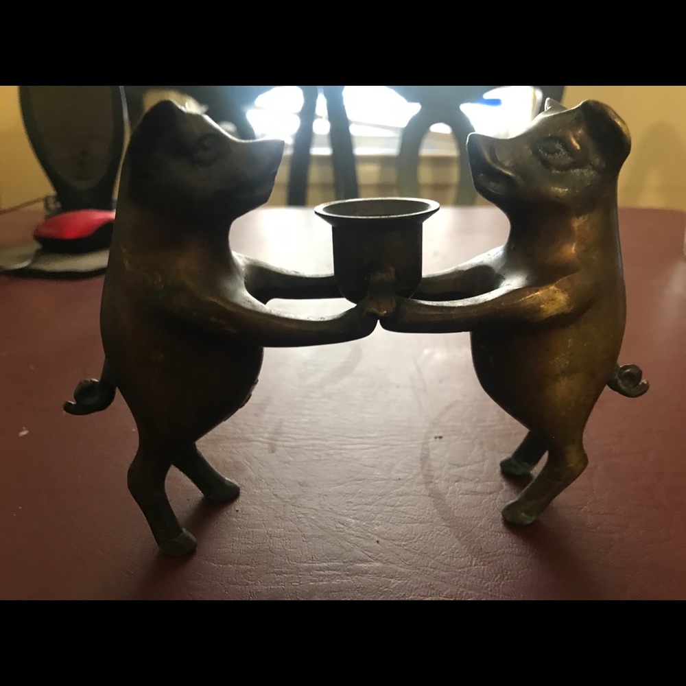 Brass Candle Holder